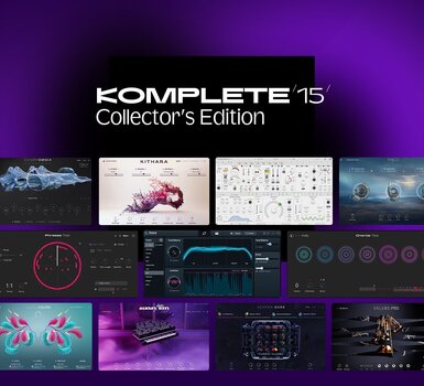 Logiciel de studio Plugins d'effets Native Instruments Komplete 15 Collectors Edition UPG Standard (Produit numérique) - 1