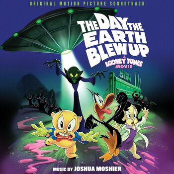 LP ploča Joshua Moshier - The Day the Earth Blew Up: a Looney Tunes Movie (Glow in the Dark Bubblegum Splatter Coloured) (Limited Edition) (LP) - 1