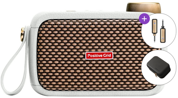 Моделювання гітарного комбо Positive Grid Spark GO Pearl White + LINK SET Моделювання гітарного комбо - 1