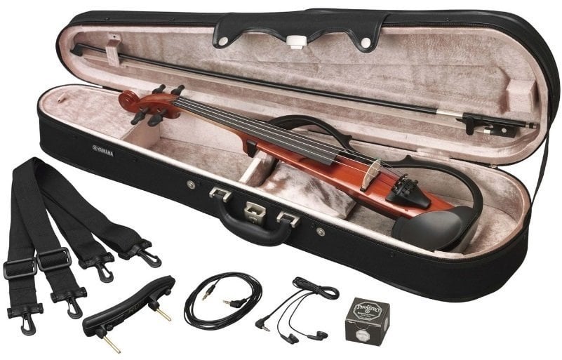 Elektrické housle Yamaha SV-130S Silent Violin SET Brown