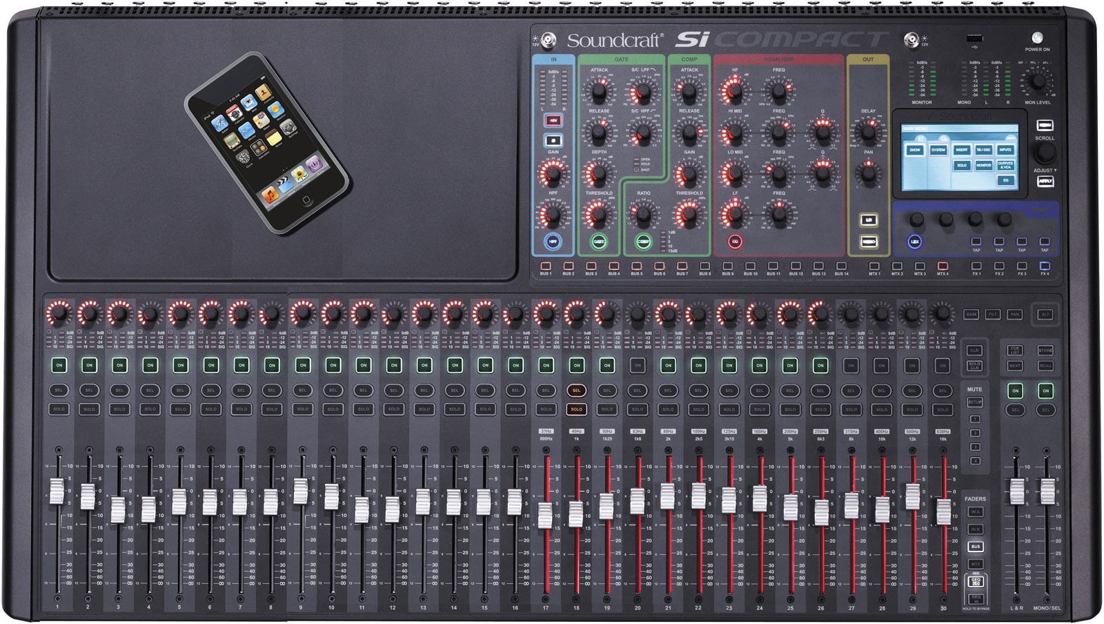 Digitaal mengpaneel Soundcraft Si-COMPACT 32