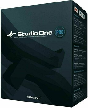 Hangszerkesztő Presonus Studio One Pro Audio - 1