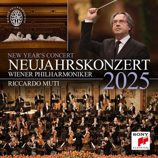 CD muzica Riccardo Muti & Wiener Philharmoniker - Neujahrskonzert 2025 / New Year's Concert 2025 / Concert Du Nouvel an 2025 (2 CD)