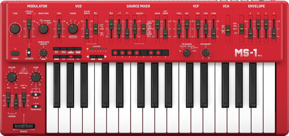 Sintetizator Behringer MS-1 MK II Red Sintetizator Red - 1