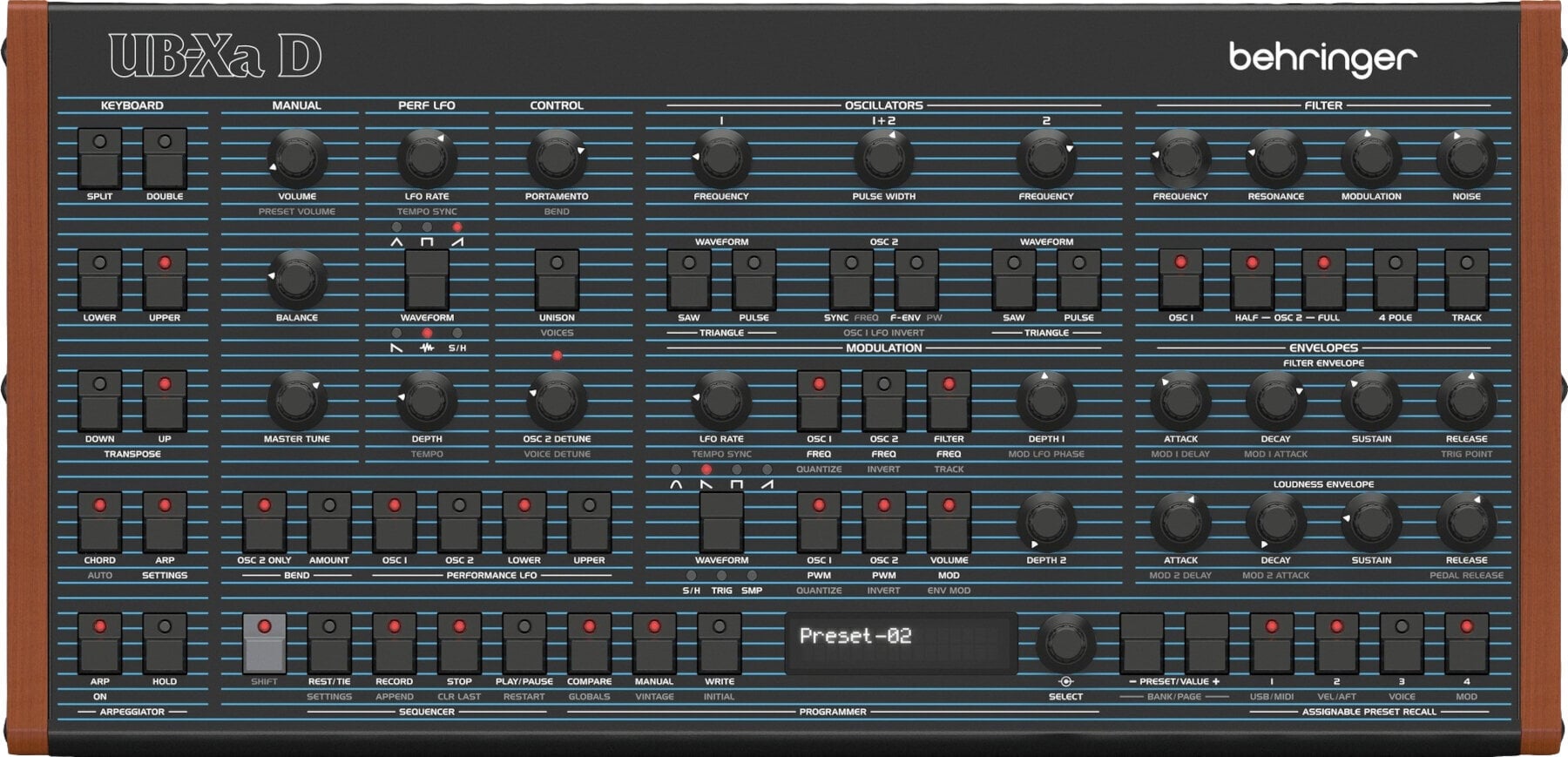 Syntetizátor Behringer UB-Xa D Syntetizátor