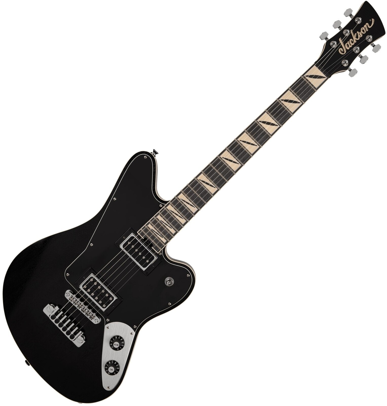 E-Gitarre Jackson Pro Series Lee Malia LM-87 AM Open Pore Black E-Gitarre