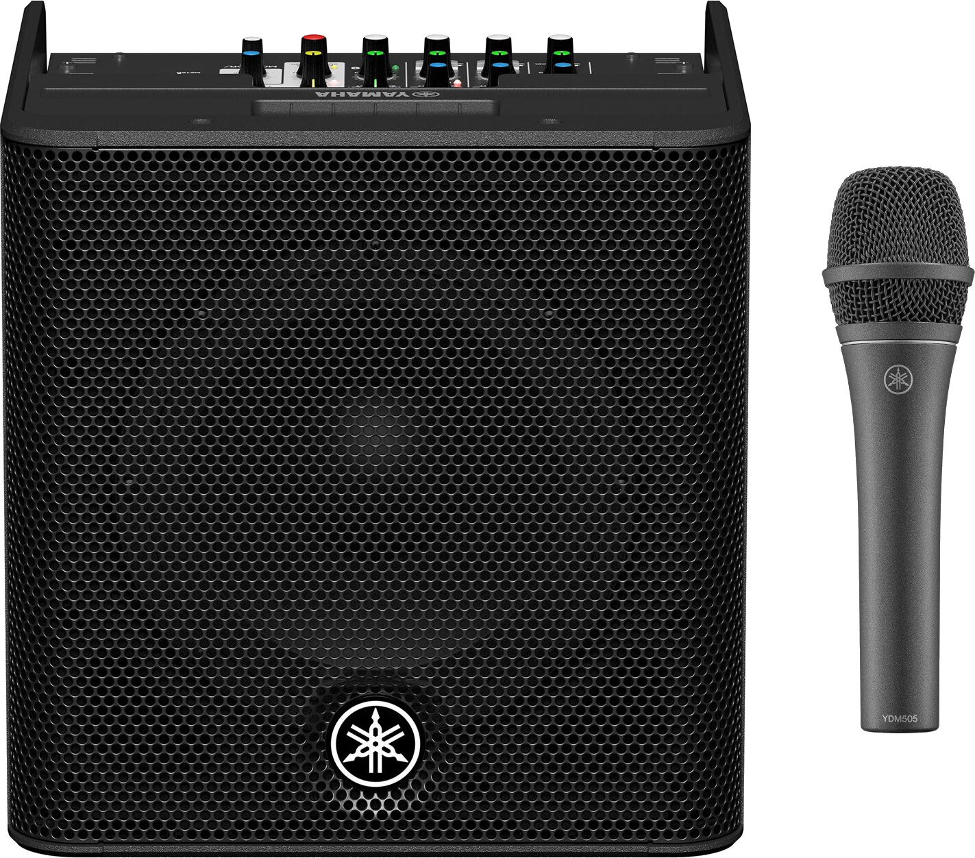 System PA zasilany bateryjnie Yamaha STAGEPAS 200BTR + YDM-505 System PA zasilany bateryjnie