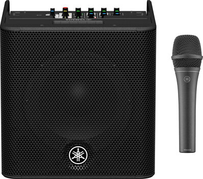 System PA zasilany bateryjnie Yamaha STAGEPAS 200BTR + YDM-505 System PA zasilany bateryjnie - 1
