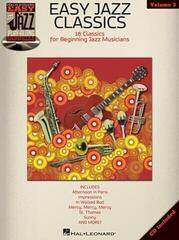 Note Hal Leonard Easy Jazz Play-Along Volume 3: Classics Note