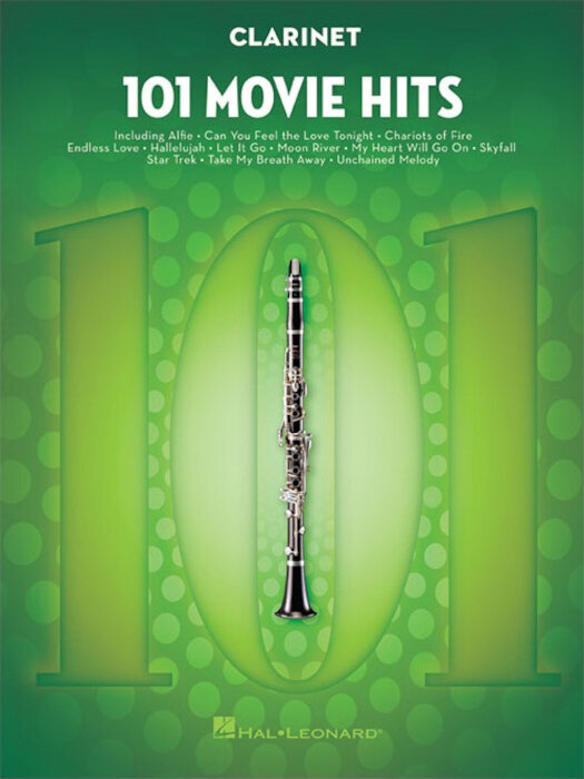ноти Hal Leonard 101 Movie Hits for Clarinet ноти