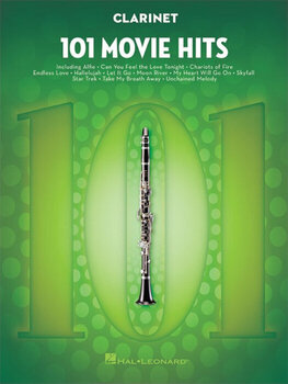 ноти Hal Leonard 101 Movie Hits for Clarinet ноти - 1