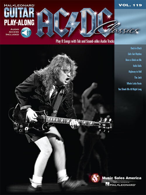 Noder Hal Leonard Guitar Play-Along Volume 119: AC/DC Classics Noder