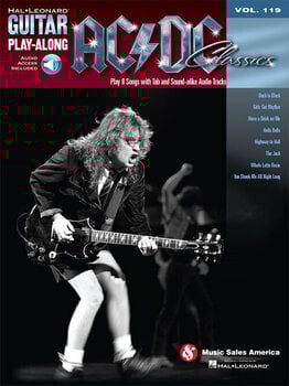 Noder Hal Leonard Guitar Play-Along Volume 119: AC/DC Classics Noder - 1