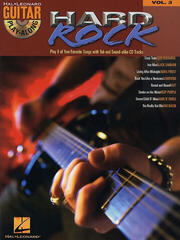Noty Hal Leonard Guitar Play-Along Volume 3: Hard Rock Noty