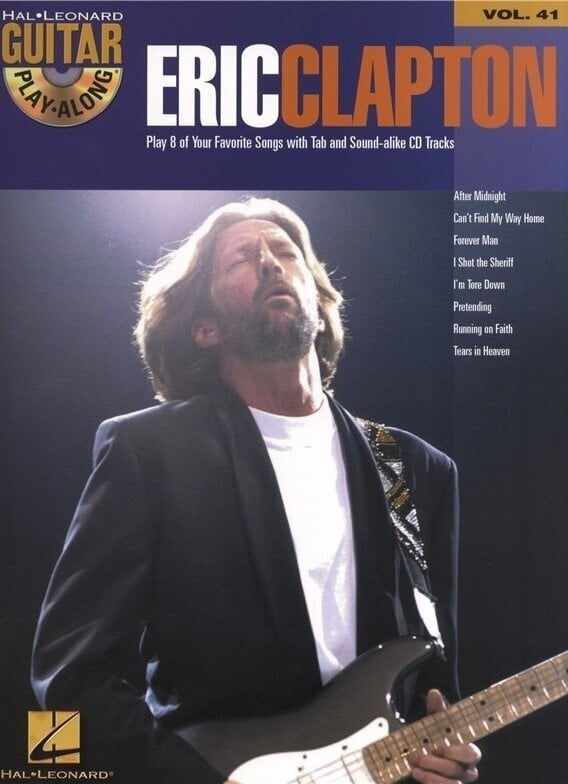 Nuty Hal Leonard Guitar Play-Along Volume 41: Eric Clapton Nuty