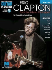 Sheet Music Hal Leonard Guitar Play-Along Volume 155: Eric Clapton From the Album Unplagged Sheet Music