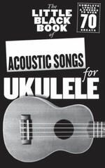 Sheet Music Wise Publications The Little Black Book of Acoustic Songs for Ukulele Sheet Music