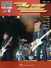 Noodilehed kitarridele ja basskitarridele ZZ Top Guitar Play-Along Volume 99: ZZ Top