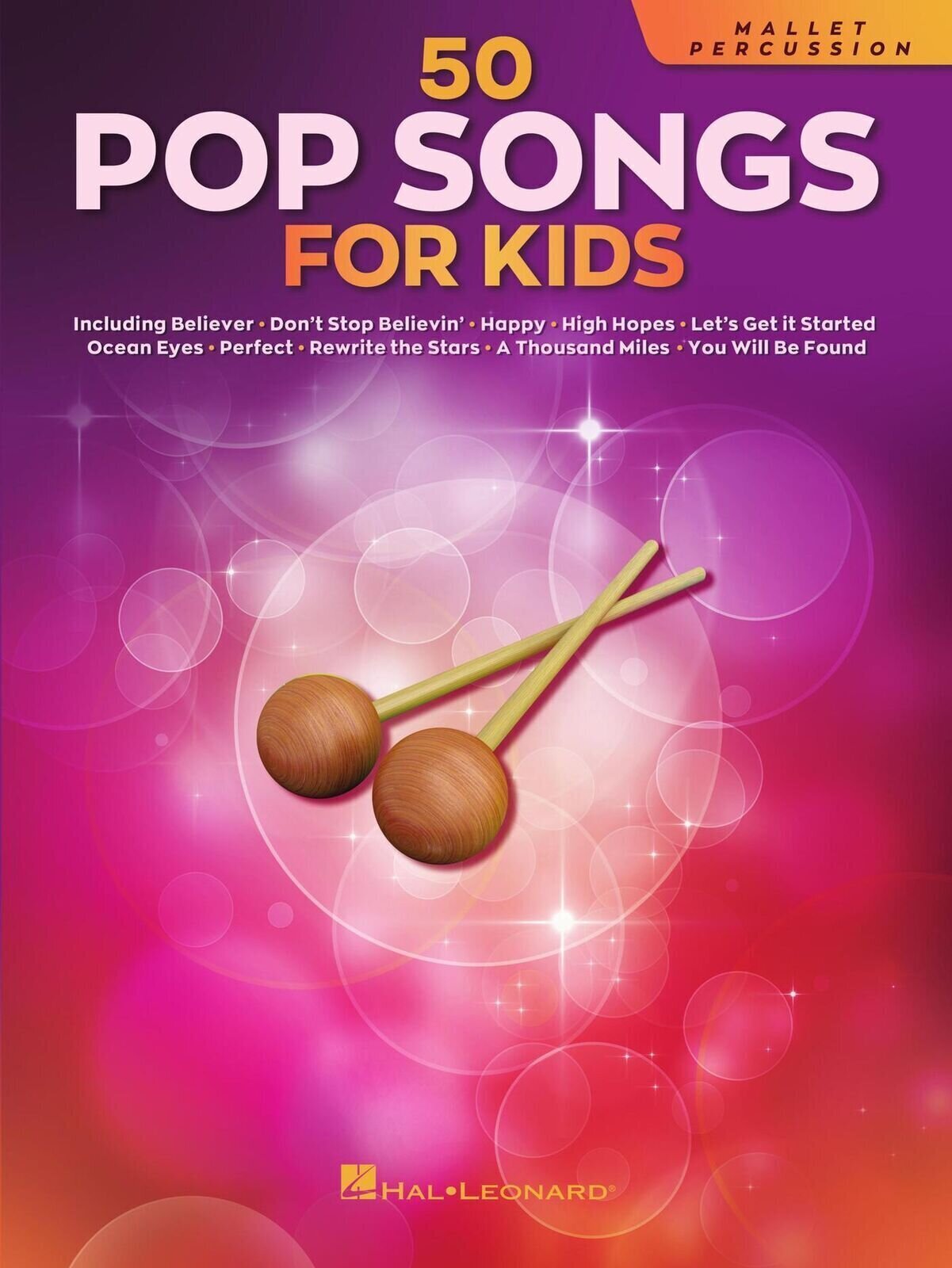 ноти Hal Leonard 50 Pop Songs for Kids for Mallet Percussion ноти