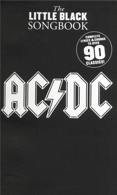 Wise Publications The Little Black Songbook: AC/DC Noty
