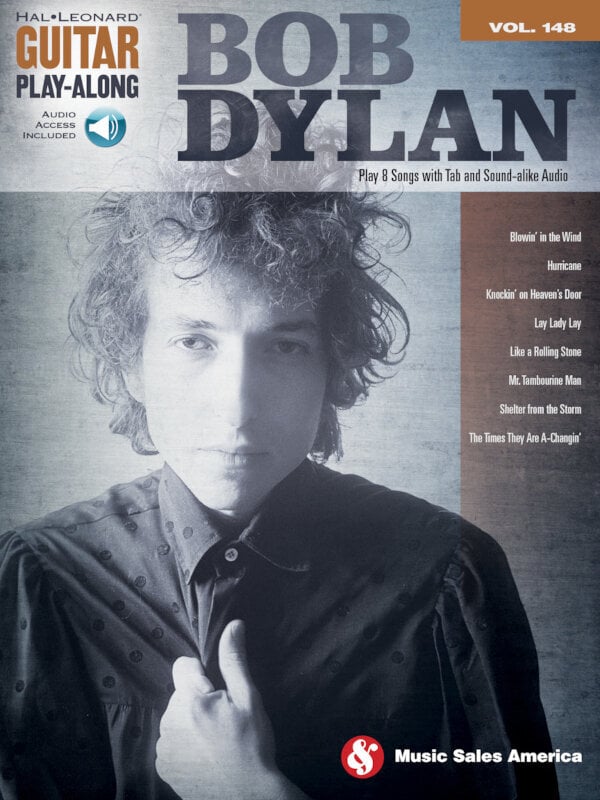Note Hal Leonard Guitar Play-Along Volume 148: Bob Dylan Note