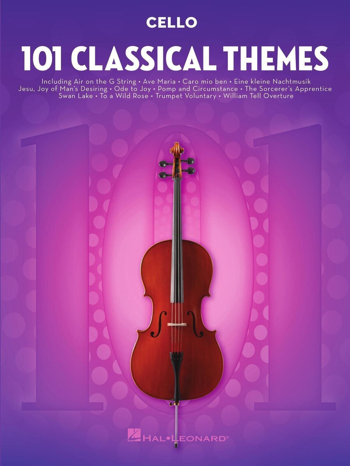 Nuty Hal Leonard 101 Classical Themes for Cello Nuty