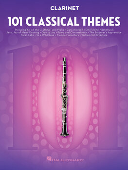 ноти Hal Leonard 101 Classical Themes for Clarinet ноти - 1