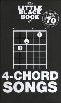 Sheet Music Wise Publications The Little Black Book of 4-Chord Songs Sheet Music - 1