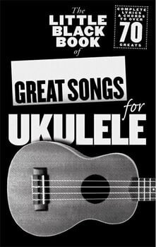 Sheet Music Wise Publications The Little Black Book of Great Songs for Ukulele Sheet Music - 1