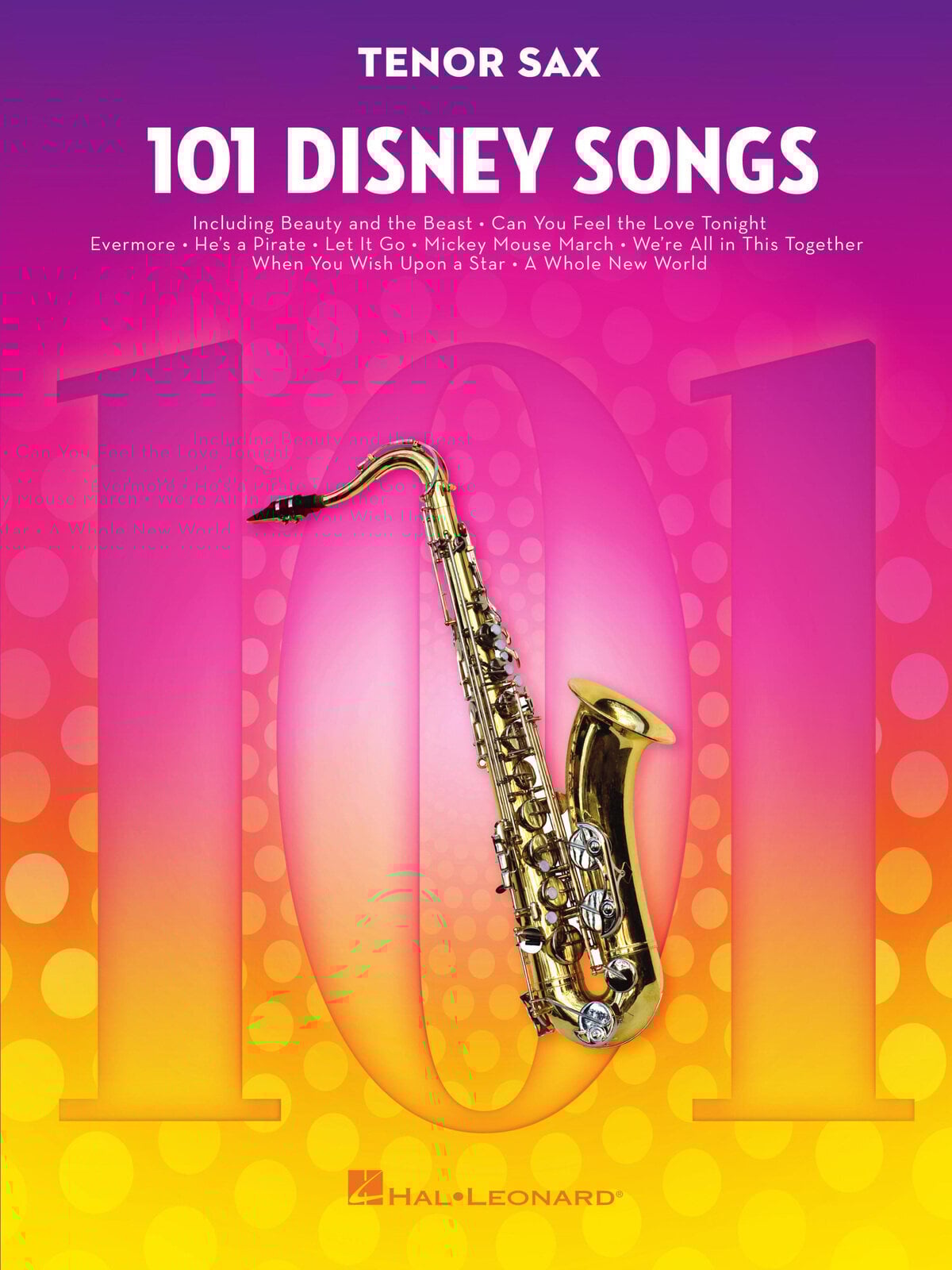 Note Hal Leonard 101 Disney Song for Tenor Sax Note