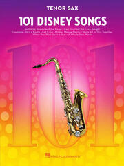 Sheet Music Hal Leonard 101 Disney Song for Tenor Sax Sheet Music