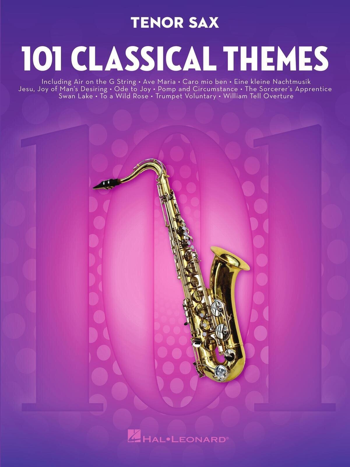 Sheet Music Hal Leonard 101 Classical Themes for Tenor Sax Sheet Music