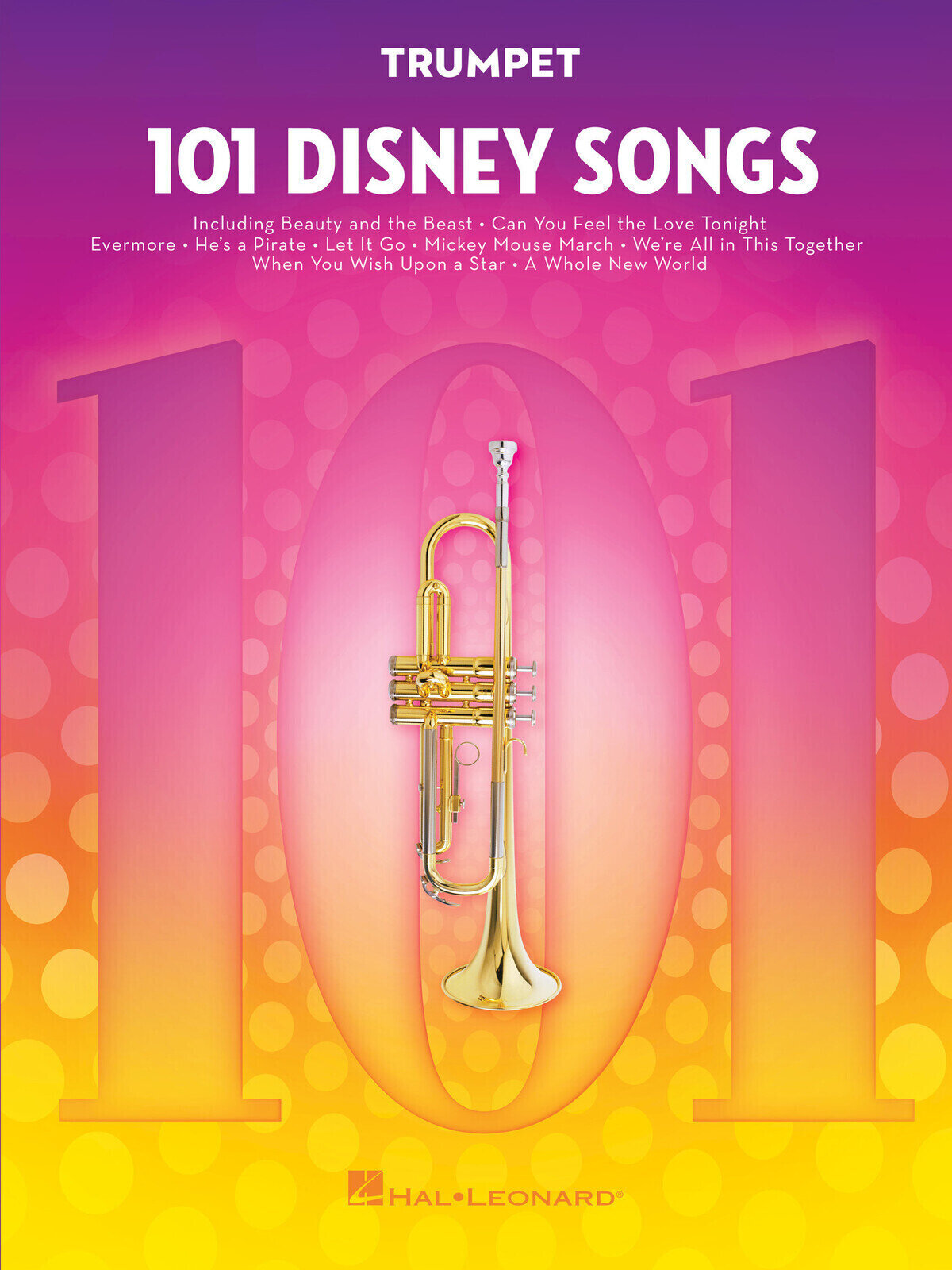 Note Hal Leonard 101 Disney Song for Trumpet Note