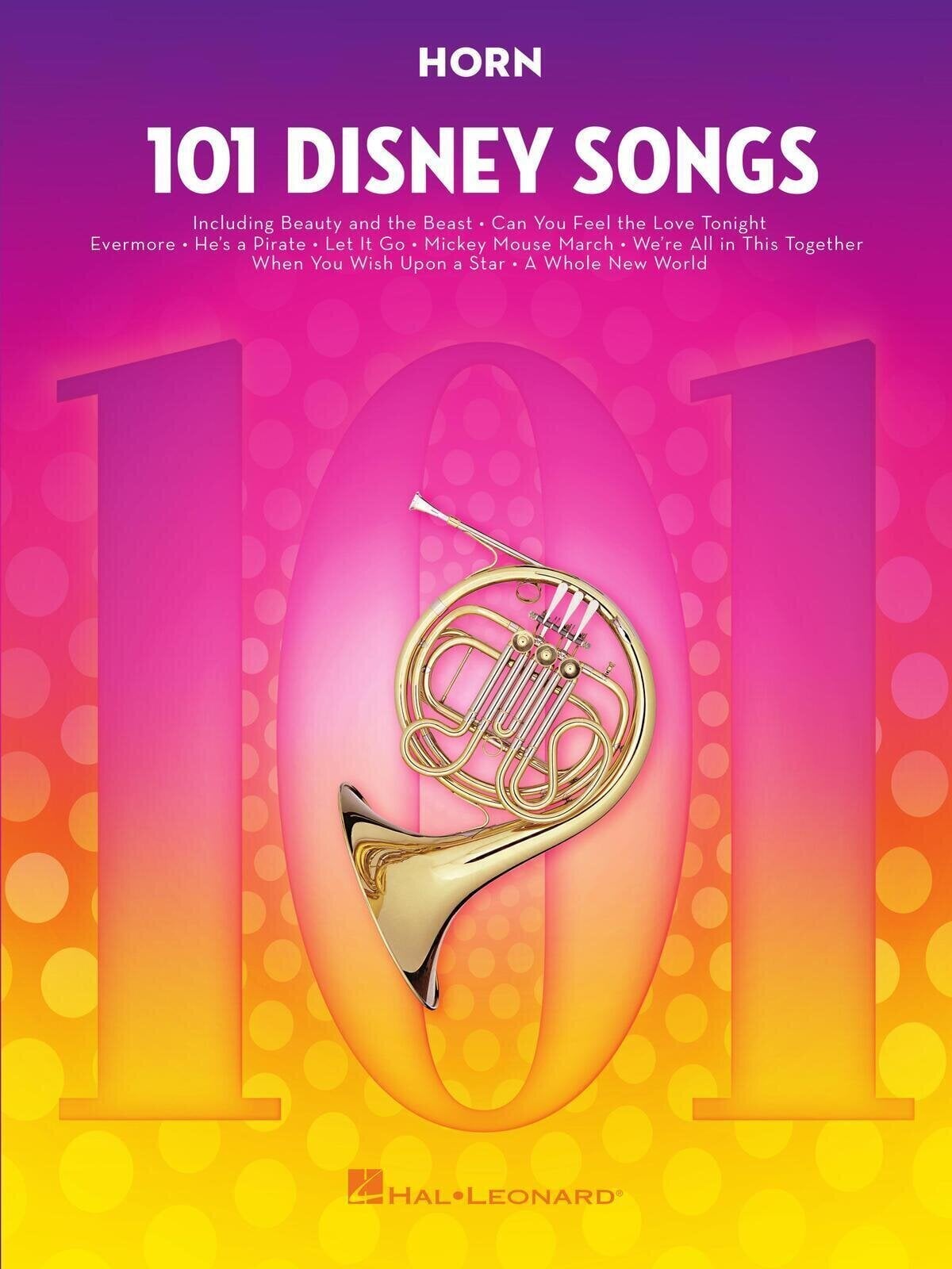 Note Hal Leonard 101 Disney Song for Horn Note
