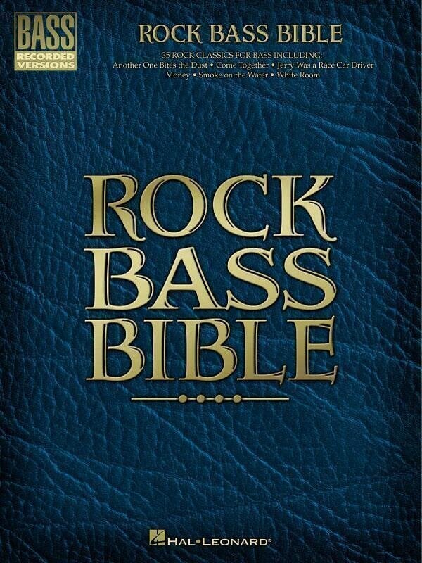 Noten Hal Leonard Rock Bass Bible Noten