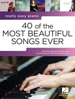 Nuty Hal Leonard Really Easy Piano: 40 of the Most Beautiful Songs Nuty - 1