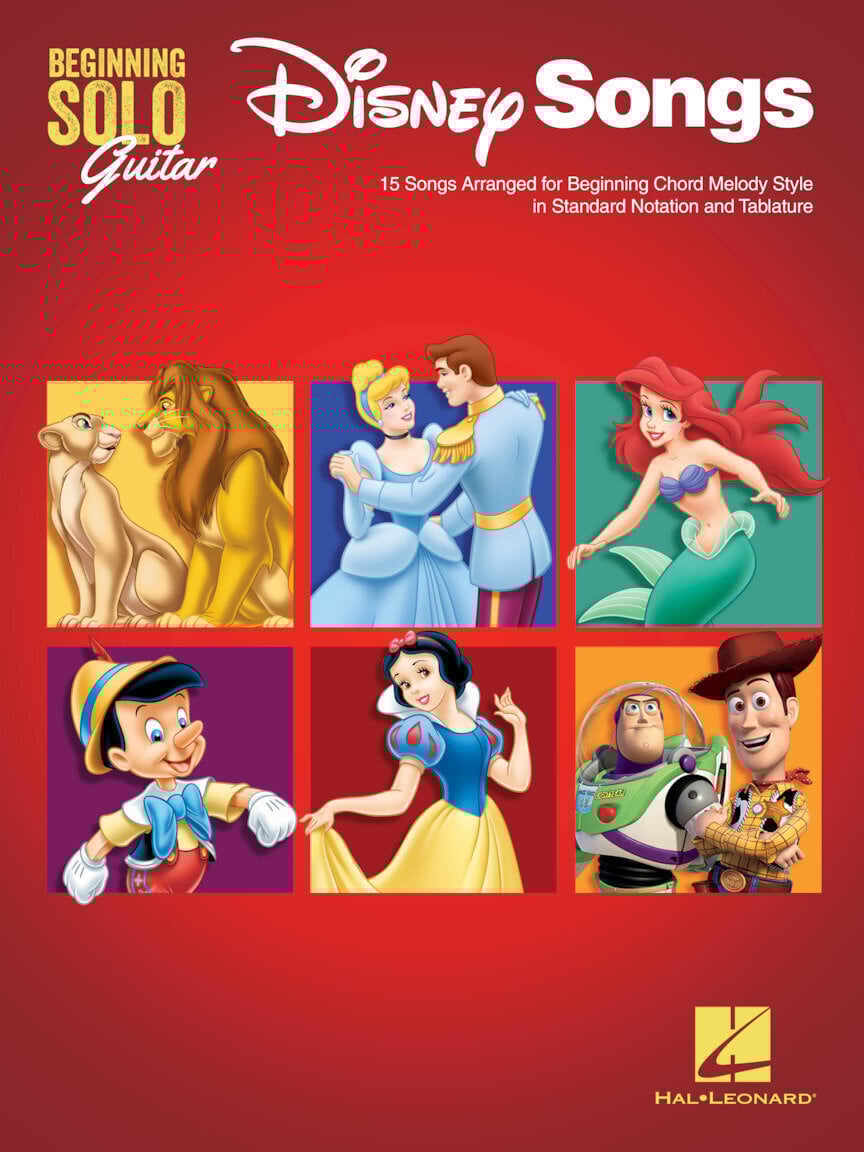 Nuty Hal Leonard Beginning Solo Guitar: Disney Songs Nuty
