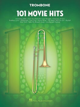 Note Hal Leonard 101 Movie Hits for Trombone Note - 1