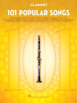 Note Hal Leonard 101 Popular Songs for Clarinet Note - 1
