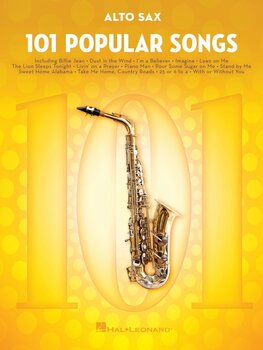 Note Hal Leonard 101 Popular Songs for Alto Sax Note - 1