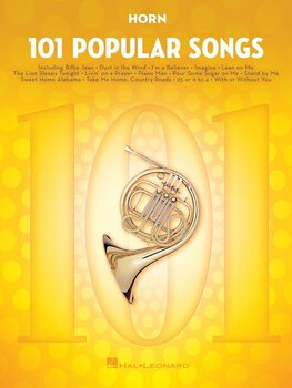 Note Hal Leonard 101 Popular Songs for Horn Note - 1