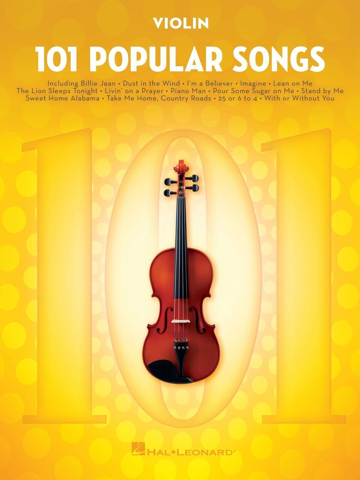 Hal Leonard 101 Popular Songs for Violin Sheet Music