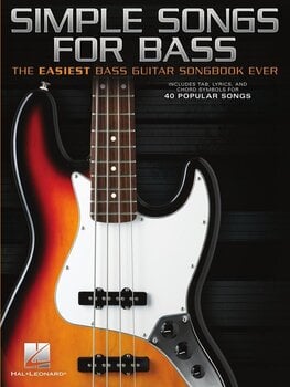 Note Hal Leonard Simple Songs for Bass Note - 1