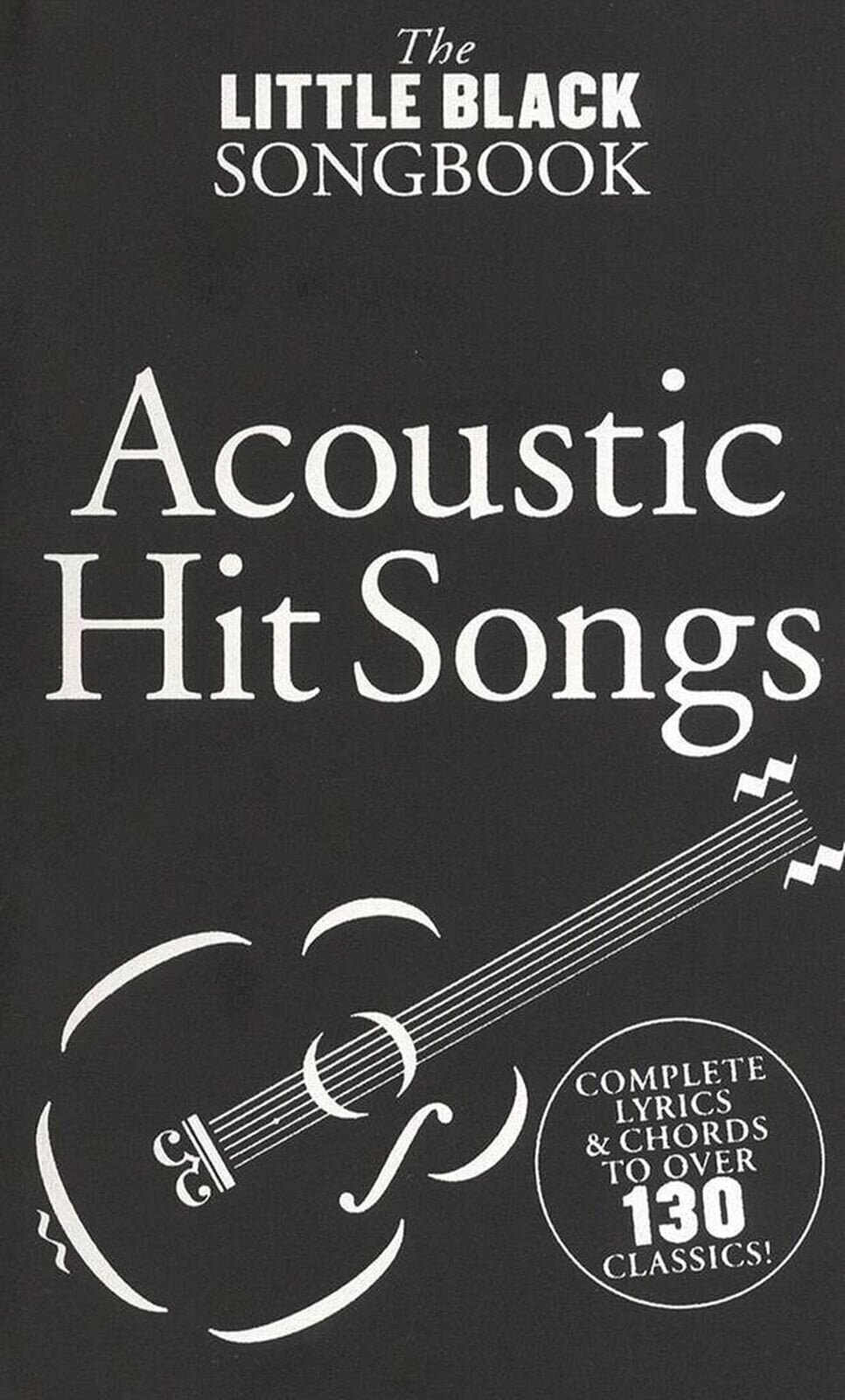 Nuotit Wise Publications The Little Black Songbook: Acoustic Hits END Nuotit