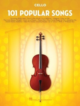Sheet Music Hal Leonard 101 Popular Songs for Cello Sheet Music - 1
