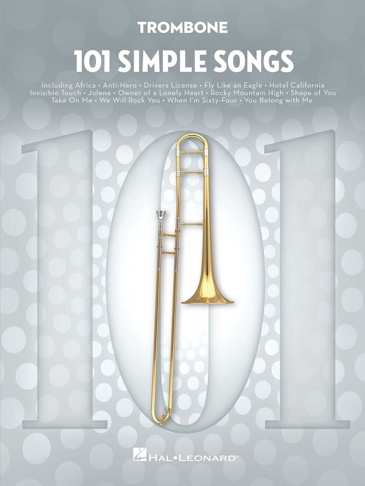 Note Hal Leonard 101 Simple Songs for Trombone Note