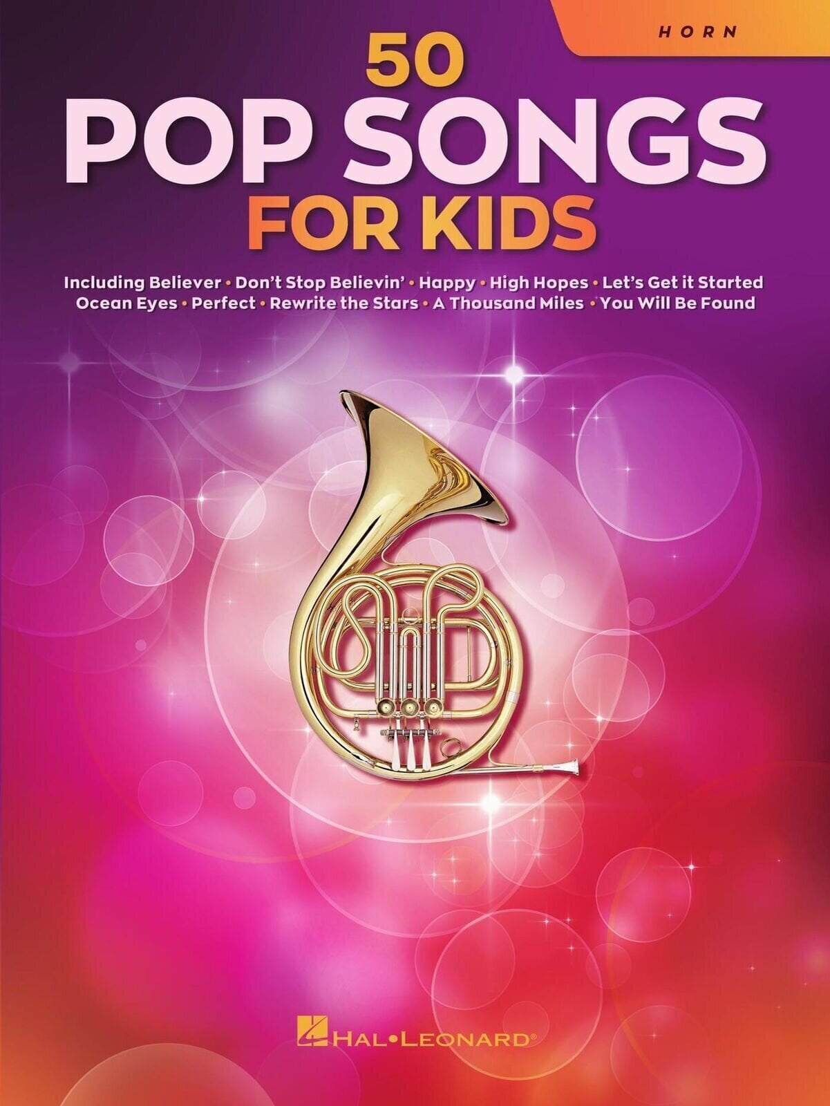 Note Hal Leonard 50 Pop Songs for Kids for Horn Note