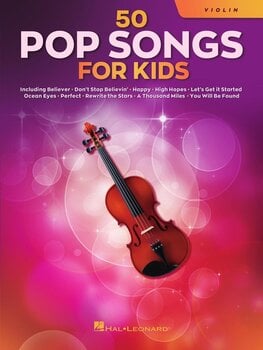 Noter Hal Leonard 50 Pop Songs for Kids for Violin Noter - 1