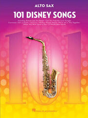Sheet Music Hal Leonard 101 Disney Song for Alto Sax Sheet Music
