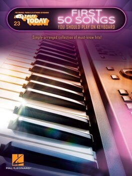 Noder Hal Leonard First 50 Songs You Should Play on Keyboard Noder - 1